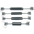 Turnbuckles With Heavy-Duty Steel Screws