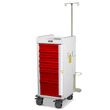 Harloff MR-Conditional Seven Drawer Emergency Cart