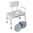 Graham Field Padded Commode Transfer Bench