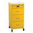 Harloff Four Drawer Mini Line Isolation Cart With Key Lock