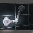 Clarke Shower Head Holder Short with Indicator