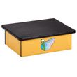 Clinton Ocean Snail Yellow Laminate Pediatric Step Stool