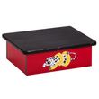 Clinton Dalmatian Red Laminate Pediatric Step Stool