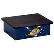 Clinton Space Place Alien Blue Laminate Pediatric Step Stool