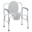 Graham-Field Lumex Bariatric Three-In-One Aluminum Commode