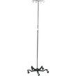 Medline Heavu Duty Aluminum Five Leg IV Stand