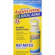 Chattem Aspercreme Lidocaine No Mess Applicator Pain Relief Cream