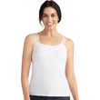 Amoena Valletta Camisole With Pocketed Shelf Bra - White