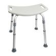 Mckesson Aluminum Bath Bench - added support collar