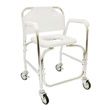 Mabis DMI Shower Transport Chair