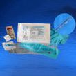 Cure Catheter Unisex Straight Tip Closed System Kit   10 FR