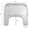 Plastic Molded Tray-Dimension