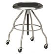 Clinton Stainless Steel Stool with Casters