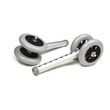 Graham-Field Lumex Fixed Walker Wheels- 5" Bariatric Wheels