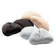 Wear Ease Fiber Filled Breast Forms - Black/Nude/White