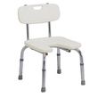 Mabis DMI Hygienic Bath Seat with Backrest