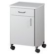 Clinton Molded Top Mobile Bedside Cabinet