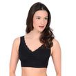 QT Intimates Lace Nursing Sleep Bra- Black