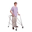 Kaye Posture Control Four Wheel Walker With Front Swivel And Silent Rear Wheel For Pre Adolescent