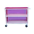 Healthline Two Shelf Linen Cart With Cover