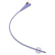 Covidien Dover Two-Way Council Tip Silicone Foley Catheter - 5cc Balloon Capacity