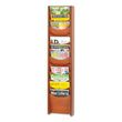 Safco Solid Wood Wall-Mount Literature Display Rack