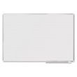  MasterVision Silver Easy Clean Dry Erase Mobile Presentation Easel