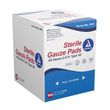 Dynarex Self-Adhering Sterile Gauze Pads