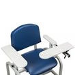 600 Upholstered Padded Stationary Armrests and Straight Flip Arms