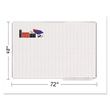 MasterVision Gridded Magnetic Steel Dry Erase Planning Board- 2