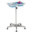 Clinton Two-Bin Mobile Phlebotomy Stand