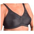 Nearly Me 600 Lace Bandeau Mastectomy Bra - Black