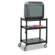 Safco Adjustable-Height Steel AV Cart