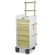 Harloff MR-Conditional Narrow Six Drawer Anesthesia Cart