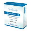 Safe n Simple Simpurity Hydrogel Absorbent Wound Dressing Sheet With Adhesive Border