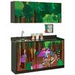 Clinton Pediatric Fun Series Cool Park Campgrounds Base and Wall Cabinets