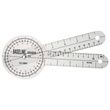 Baseline 360 Degrees Transparent Plastic Goniometer - 8 Inch Arms