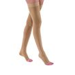 BSN Jobst Relief 15-20 mmHg Open Toe Thigh High With Silicone Dot Band Compression Stockings