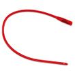 Covidien Dover Red Rubber Robinson Urethral Catheter - 12 Inches