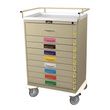 Harloff Classic Line Nine Drawer Pediatric Resuscitation Cart