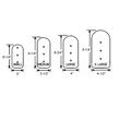 Therafin FlexSure Feet Foot Holder Size Chart