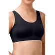 Amoena Amy Seamless Bra-Black Front