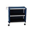 MJM International Two Shelf Linen Cart