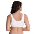 Anita Care Isra Front Closure Wire-Free Post Operative Bra-White Back