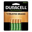 Duracell Rechargeable StayCharged NiMH Batteries