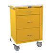 Harloff Classic Line Three Drawer Infection Control Cart With Breakaway Lock