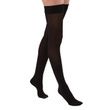 Relief 15-20 mmHg Closed Toe Thigh High - Black