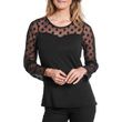 Amoena Heart Neckline Long Sleeve Shirt