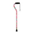 Nova Medical Heavy Duty Offset Cane Pink Garden