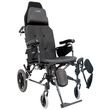 Karman Healthcare Ergonomic V-seating Recliner Transport Wheelchair